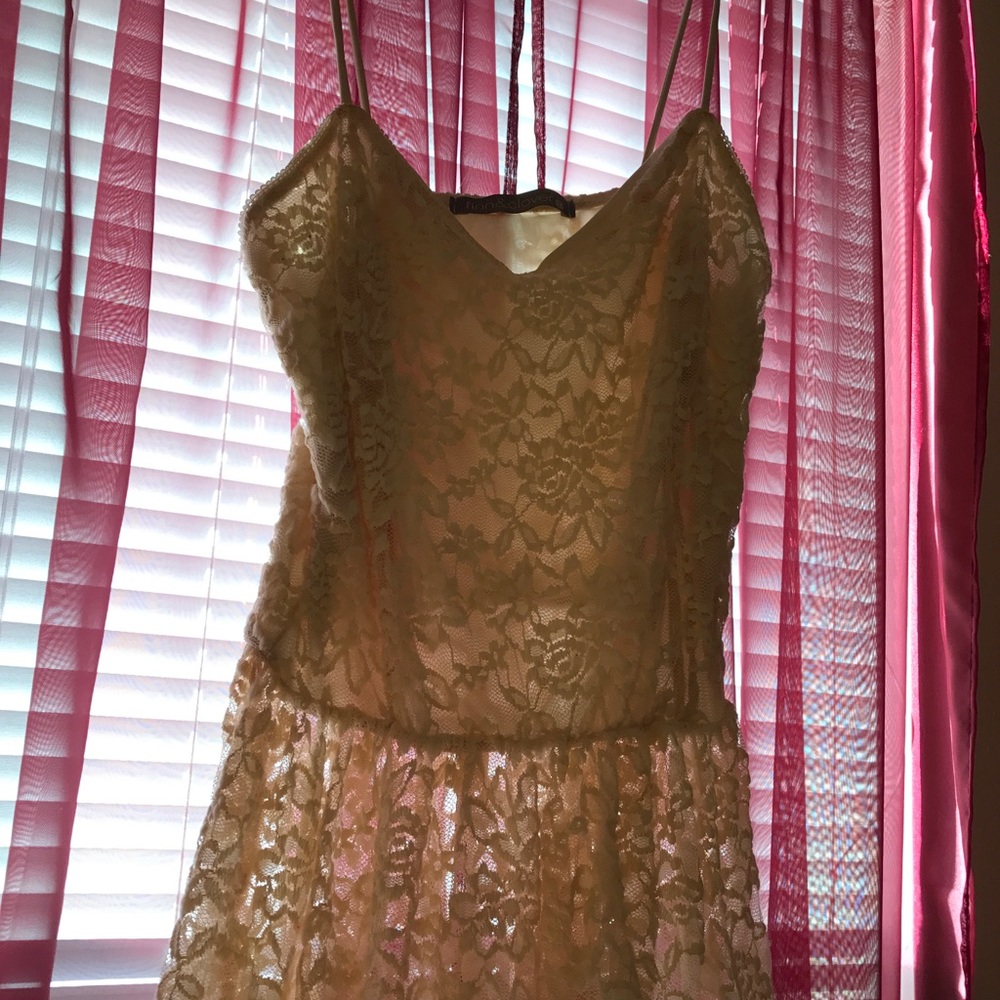 Lace tank top